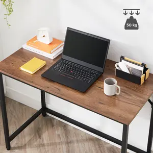 Jana Desk Brown / 76cm H x 80cm W x 50cm D