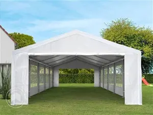 5x10m Marquee White PE 350 Party Tent, Event Shelter