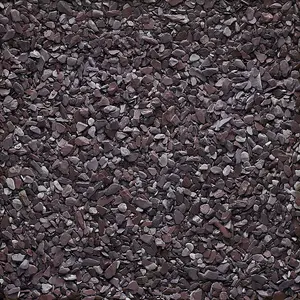 20 mm Bulk Bag 850 kg Slate - Plum Coloured Slate Chips - L10 x W10 x H8 cm