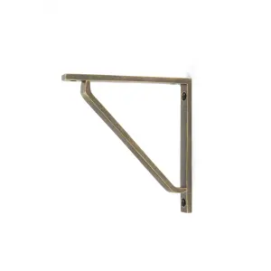 From The Anvil Burnished Brass Barton Shelf Bracket (150mm x 150mm)