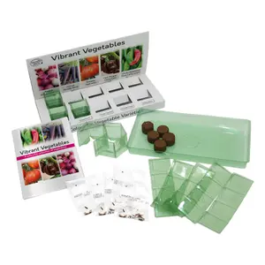 Pronto Seed Grow Your Own Vegetables Kit - 5 Vegetable Seed Varieties - Gardening Gifts for Men and Women