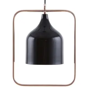 Metal Pendant Lamp Black MAVONE