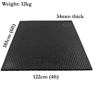 34mm Interlocking Horse Stable Floor Mat x 12