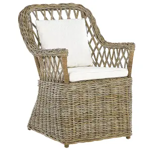 Garden Chair MAROS Rattan Natural