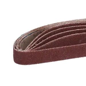 Belt Power Finger File Sander Abrasive Sanding Belts 330mm x 10mm 80 Grit 20 PK