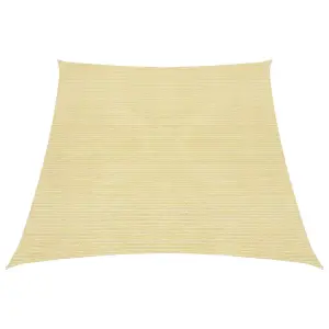 Berkfield Sunshade Sail 160 g/m2 Beige 3/4x2 m HDPE