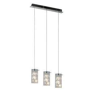 Luminosa Shine Classic 9 Light Bar Pendant Ceiling Light, G4