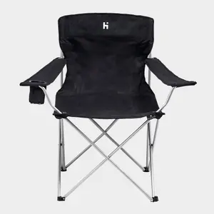 Hi-Gear Lightweight Maine Camping Chair with Drinks Holder, Camping Furniture