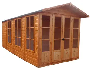 Shire Kensington 13x7 ft Apex Wooden Summer house