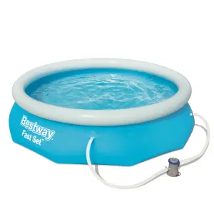 Bestway Fast set Swimming pool with pump (L) 3.05m x (H) 76cm