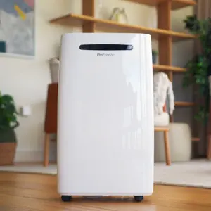 Pro Breeze 20L Dehumidifier with Laundry Mode - High Extraction with 5.5L Water Tank  & Automatic Humidity Sensor