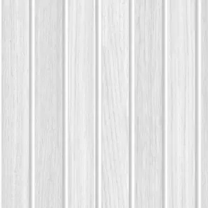 Contour White Panelled Smooth Wallpaper