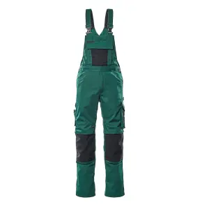 Mascot Unique Augsburg Bib & Brace - Green/Black   (42.5) (Leg Length - Long)