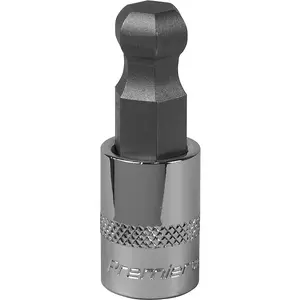 High-Quality 12mm Ball-End Hex Socket Bit with 3/8" Drive for Professionals