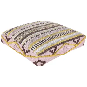 Floor Cushion MAPLE Cotton Multicolour