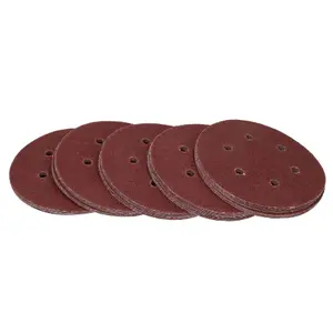 150mm Mixed Grit Hook And Loop Sanding Abrasive Discs Mixed Grit 500 Pack