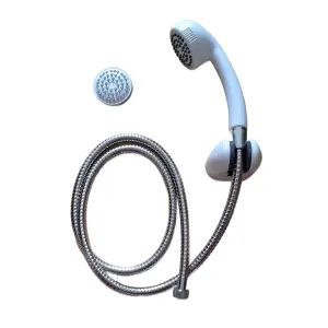 Euroshowers Shower Head, Hose and Wall Bracket Kit