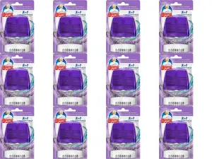 Toilet Duck Rimblock Holder Purple , 55ml (Pack of 12)