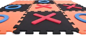 Giant Noughts and Crosses EVA Foam Outdoor Garden Games for Family Party Game Indoor Outdoor