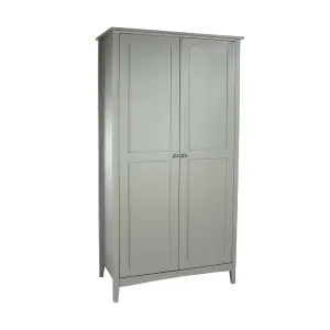 2 door wardrobe, Como Light Grey