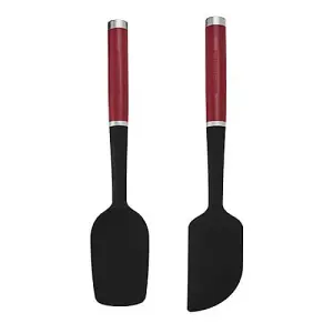 KitchenAid 2 Piece Silicone Spatula Set Empire Red