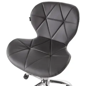 Desk Chair Graphite Grey VALETTA