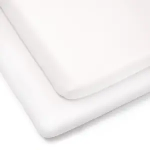 Clair de Lune White 2 Pack Cot Sheets