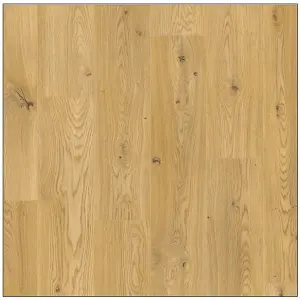 Green Pier Oak Beige Brown Wood Effect Laminate Flooring 12mm Thick Suitable for Underfloor Heating 1.453 m²Per Pack