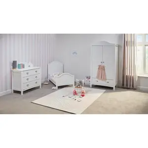 Toulouse Cot Bed White