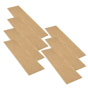 Paintable Slat Wall Panels - Pack of 7