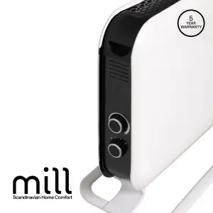 Mill Instant Mechanical Convection Portable Heater 2000W