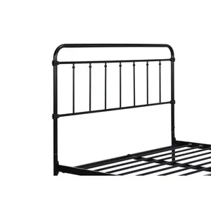 Aanya Bed Frame Matte Black / Single (3')