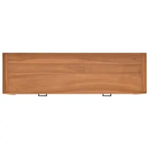 Berkfield TV Cabinet 140x40x45 cm Recycled Teak Wood