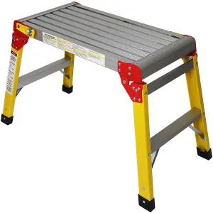 Excel Fibreglass Workbench Platform Heavy Duty Folding Hop Up 300mm x 600mm