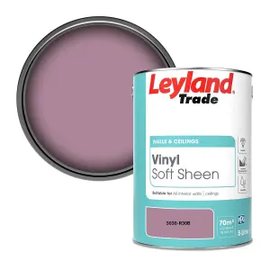 Leyland Trade Vinyl Soft Sheen Walls & Ceilings Emulsion Paint (3030-R30B) - 5L