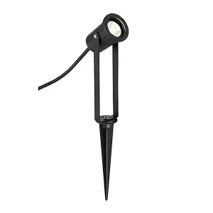 Luminosa Picco Outdoor 6W LED Mini Spike Light Matt Black 4000K, IP65