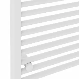 Rinse Straight Bathroom Heated Towel Rail Ladder Radiator White 1600x600mm