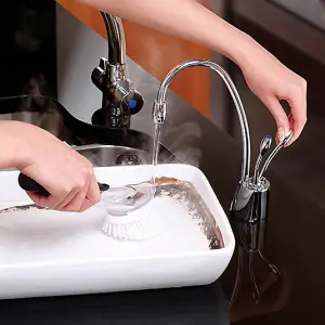 InSinkErator Chrome effect Filtered hot & cold water tap