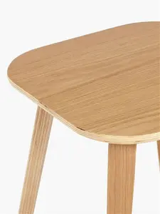 John Lewis ANYDAY Anton Side Table, Oak