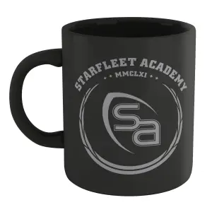 Official Star Trek Starfleet Academy Mug - Black 100% Ceramic, Dishwasher Safe