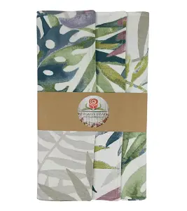 HANDMADE PLACEMATS - PARADISE HEATHER - 44.5 X 28.5 CM SET OF 2