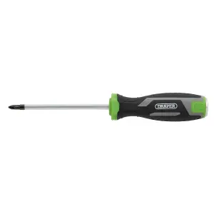 Draper Pound Thru Pozi Soft Grip Screwdriver, PZ1 x 100mm 13447