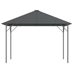 Berkfield Gazebo with Roof 3x3 m Anthracite