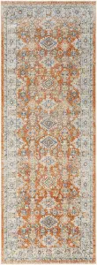 AVNI Machine Washable Vintage Runner Rug 80 x 220 cm