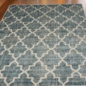 Blue Shield Modern Rug - Jersey