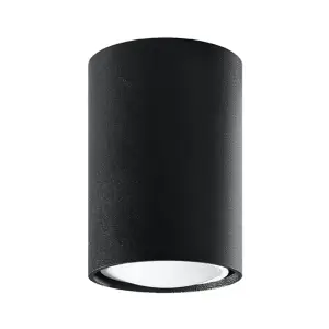 Lagos Steel Black 10 Light Classic Ceiling Light