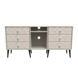 Toledo 6 Drawer Sideboard in Kashmir Matt (Ready Assembled)