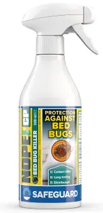 NOPE CP Bed Bug Killer Spray Treatment - 500ml - HSE,  Odourless & Non-Staining for Mattress, Bed Frames, Carpets, Furniture