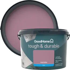 GoodHome Tough & Durable Morioka Matt Emulsion paint, 2.5L