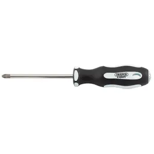 Draper PZ TYPE Soft Grip Screwdriver, No.2 x 100mm 34999